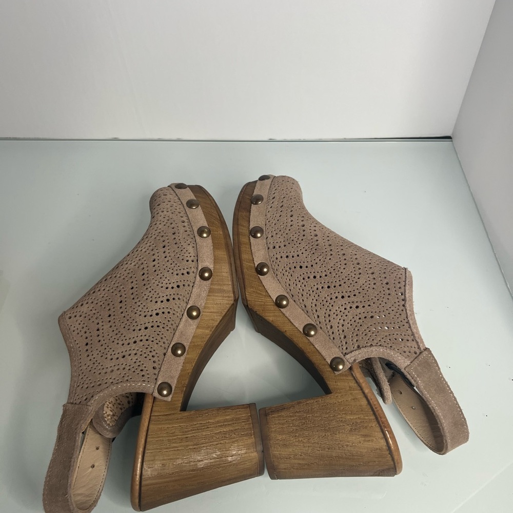 Eric Michael Julia Sandal Clog With Studs And Woo… - image 5